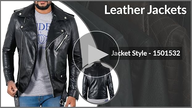 Laverapelle Men's Genuine Lambskin Leather Jacket (Black, Custom